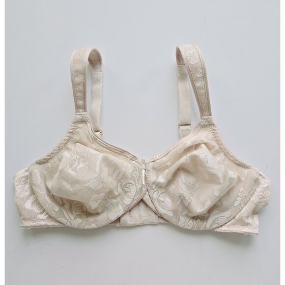 Wacoal Awareness Sand Nude 85567 Underwire Unline Unpadded Seamless Bra 36C - Picture 1 of 10